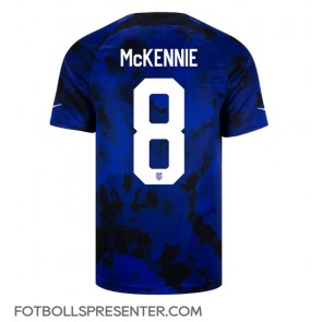 Förenta staterna Weston McKennie #8 Borta Matchtröja VM 2022 Kortärmad